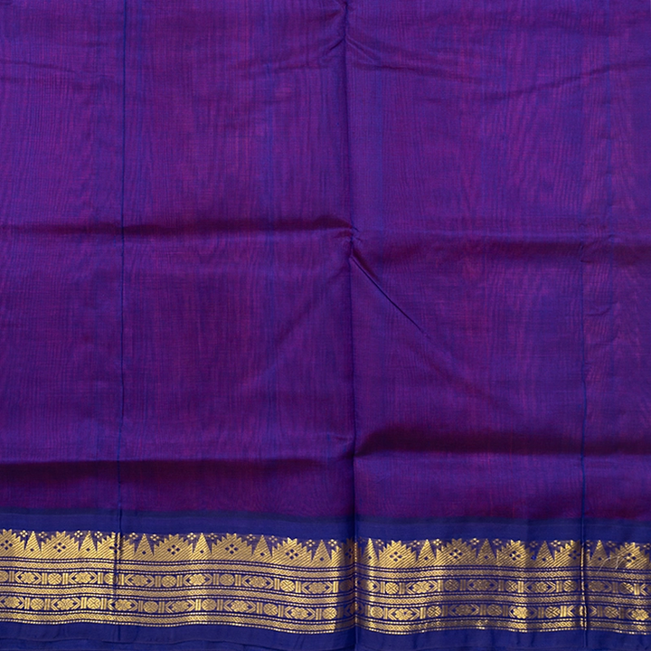 Hayagrivas Bright Pink Pure Silk Cotton Saree HBF42D14-3