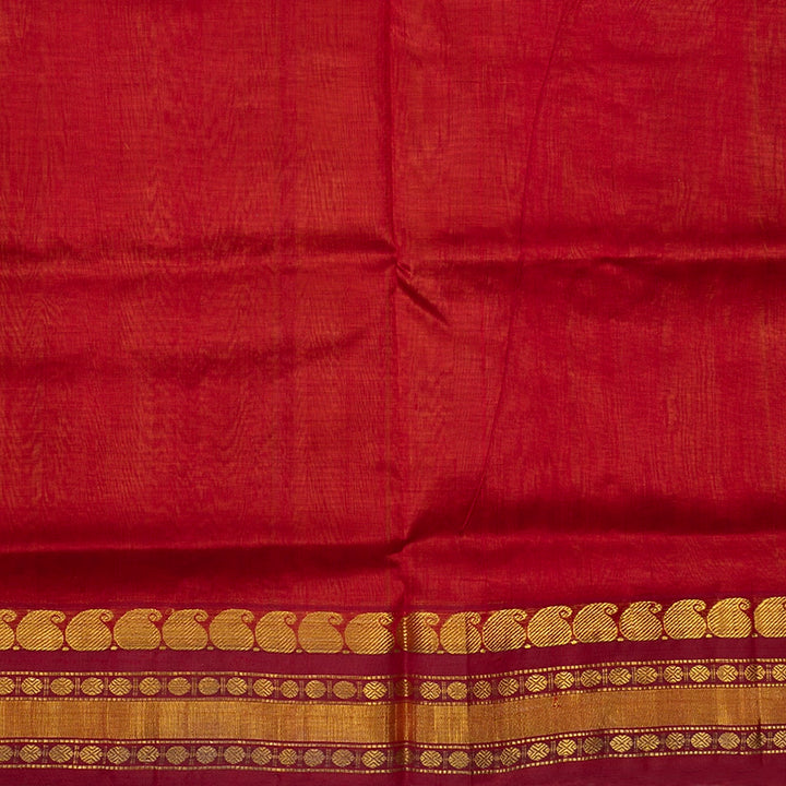 Hayagrivas Turmeric Yellow Pure Silk Cotton Saree SSCBF34D5-24