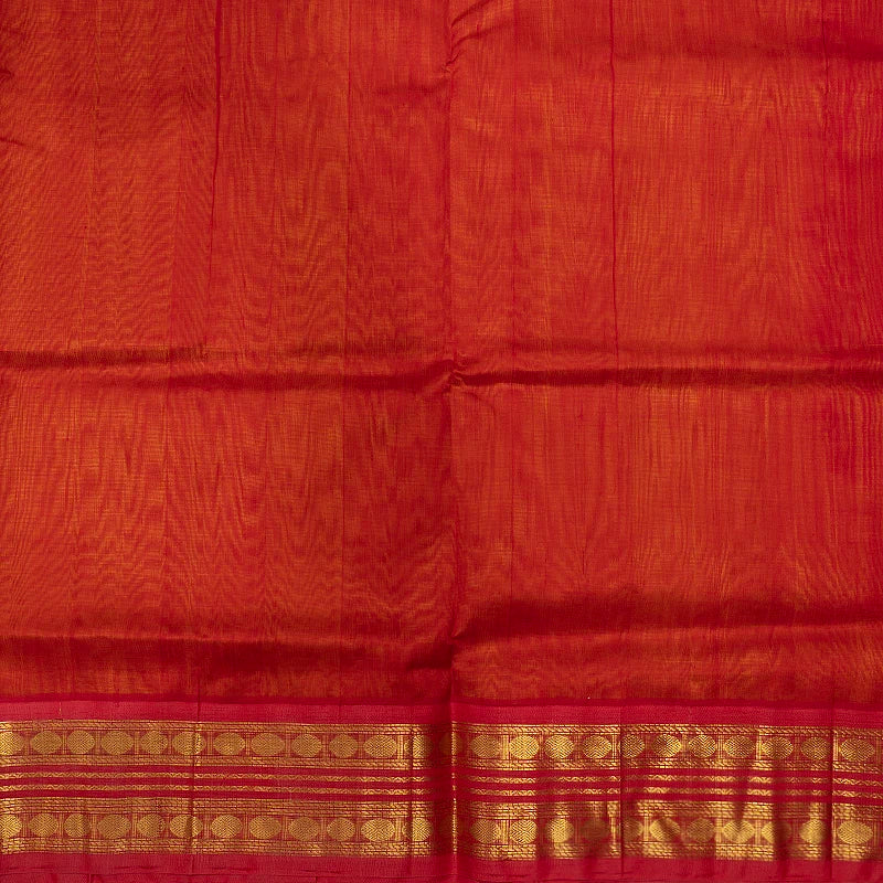 Hayagrivas Yellow Pure Silk Cotton Saree SSCBF34D4-15