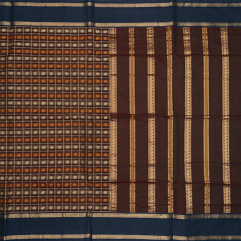Hayagrivas Manthalir Handloom Kanchi Cotton Saree SSCBF132H28-1