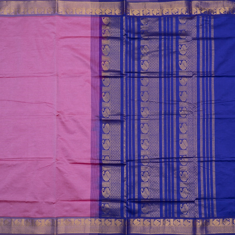 Hayagrivas Lotus Pink Semi Silk Cotton Saree SSCBF164I1-141