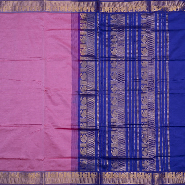 Hayagrivas Lotus Pink Semi Silk Cotton Saree SSCBF164I1-141