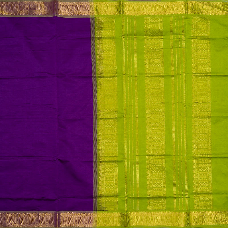 Hayagrivas Purple Semi Silk Cotton Saree SSCBF164I1-80