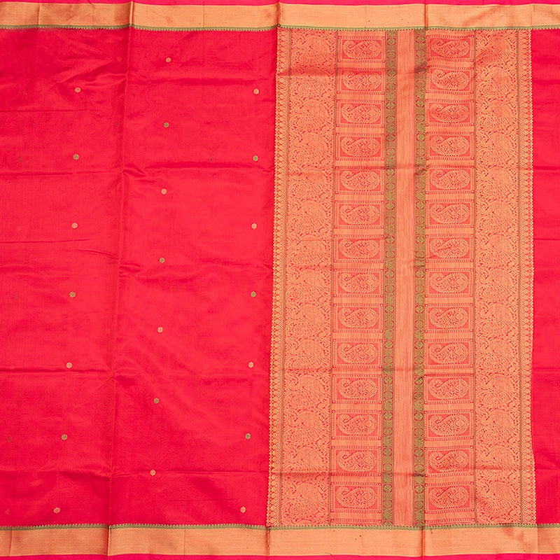 Hayagrivas Rani Pink Kanchi Silk Cotton Saree SSCBF179I1-10