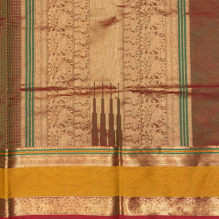 Hayagrivas Manthalir Kanchi Silk Cotton Saree SSCBF179I12-24