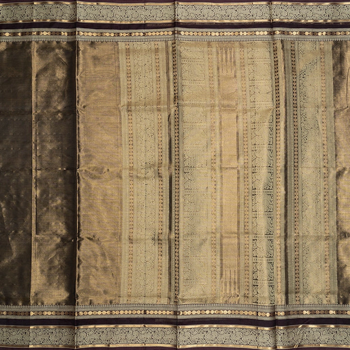 Hayagrivas Metallic Gold Tissue Kanchi Silk Cotton Saree SSCBF179I14-4