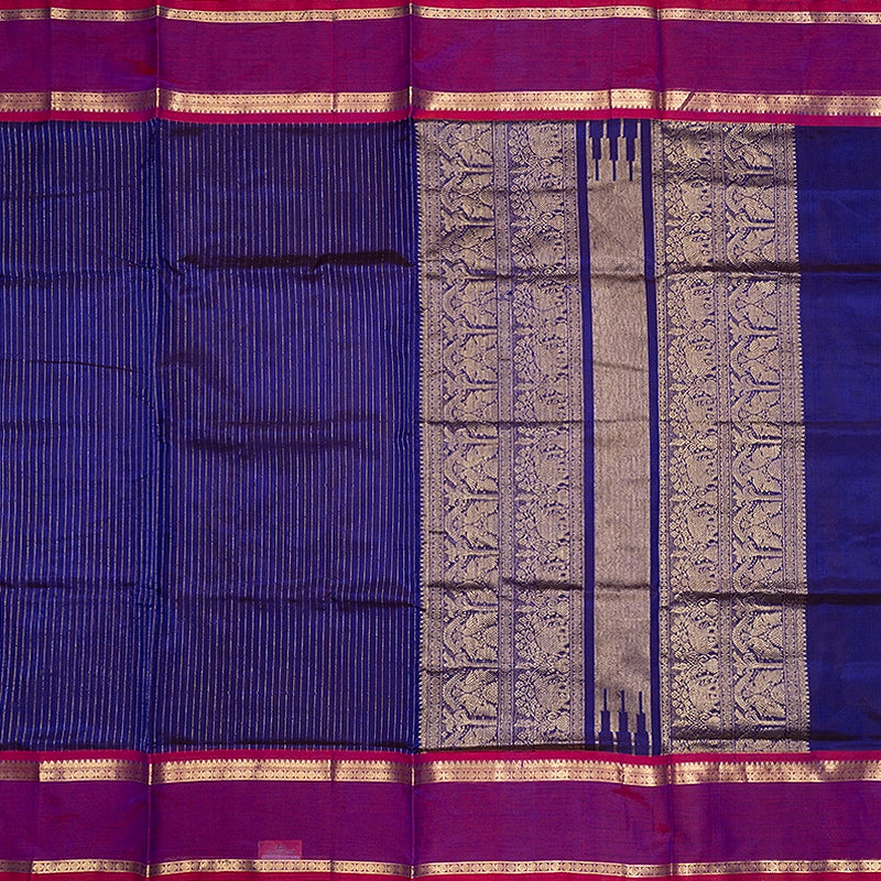 Hayagrivas Purple Kanchi Silk Cotton Saree SSCBF179I2-2