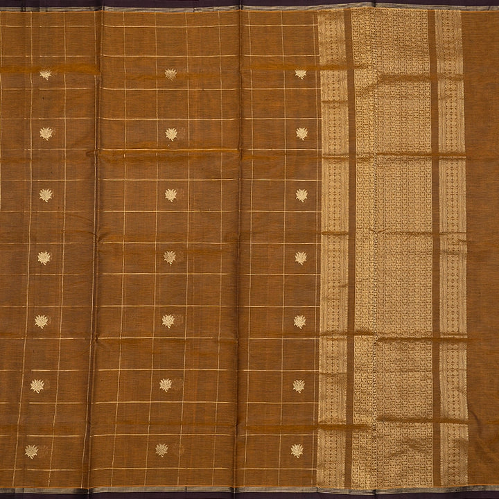 Hayagrivas Honey Mustard Kanchi Silk Cotton Saree SSCBF179I3-1