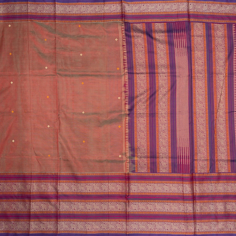 Hayagrivas Manthalir Kanchi Silk Cotton Saree SSCBF179I4-12