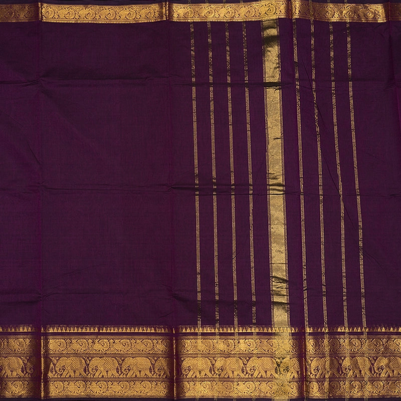 Hayagrivas Nagapazham Handloom Chettinad Cotton Saree SSCBF188J2-1