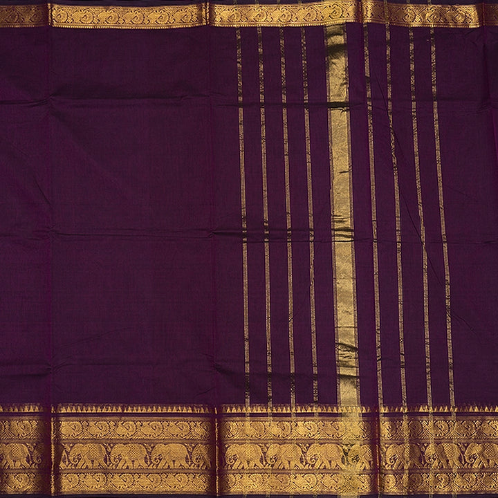 Hayagrivas Nagapazham Handloom Chettinad Cotton Saree SSCBF188J2-1