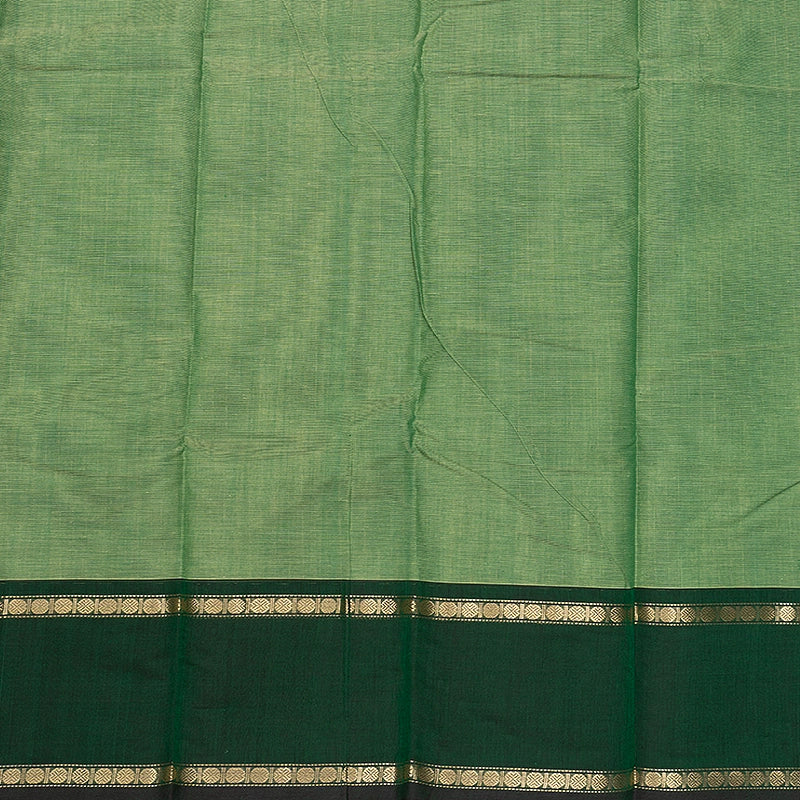Hayagrivas Light Green Handloom Kanchi Cotton Saree SSCBF66E3-3