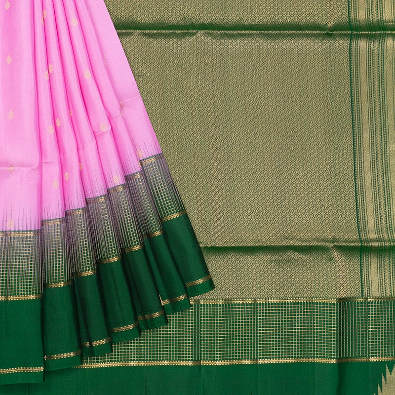 Hayagrivas Lavender Handloom Soft Silk Saree KBF705G1-6