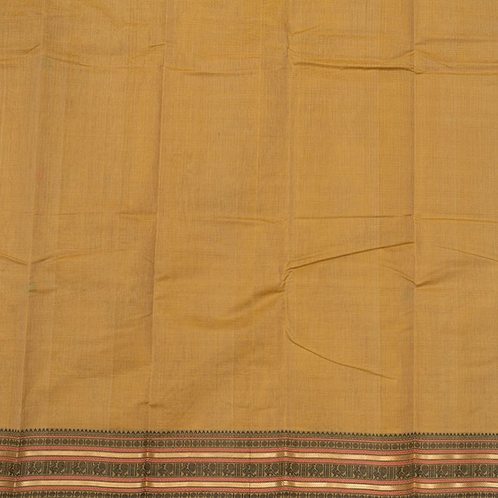 Hayagrivas Sandal Handloom Kanchi Cotton Saree SSCBF66E4-3