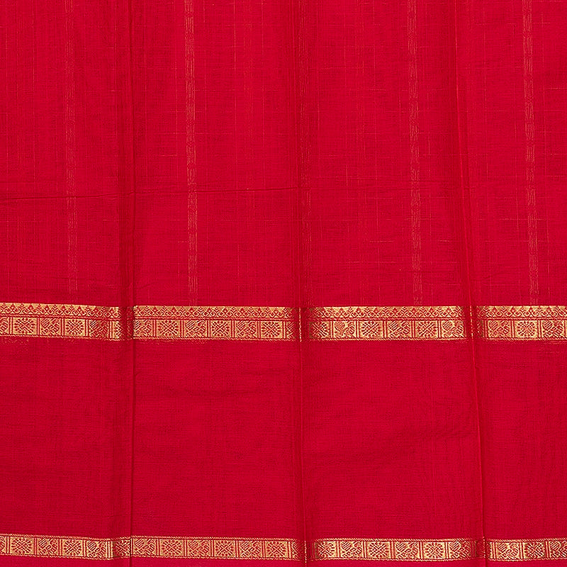 Hayagrivas Redish Pink Handloom Kanchi Cotton Saree SSCBF66E8-1