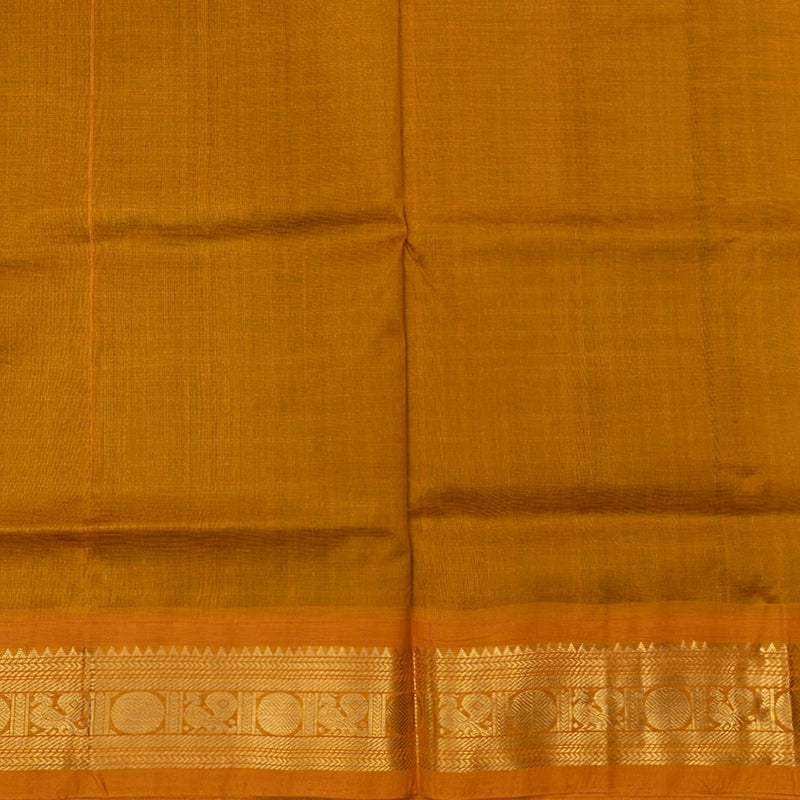 Hayagrivas Bottle Green Pure Silk Cotton Saree SSCBF35D3-7