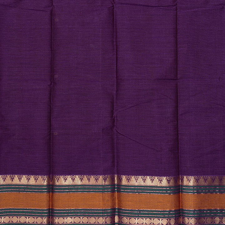 Hayagrivas Purple Handloom Kanchi Cotton Saree SSCBF66E5-11