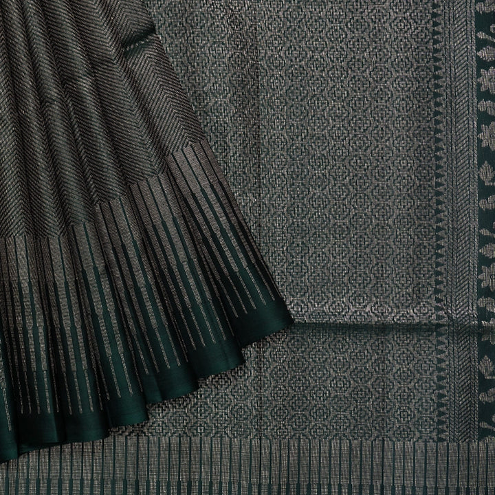 Hayagrivas Karum Pachai Handloom Soft Silk Saree KBF536G2-20