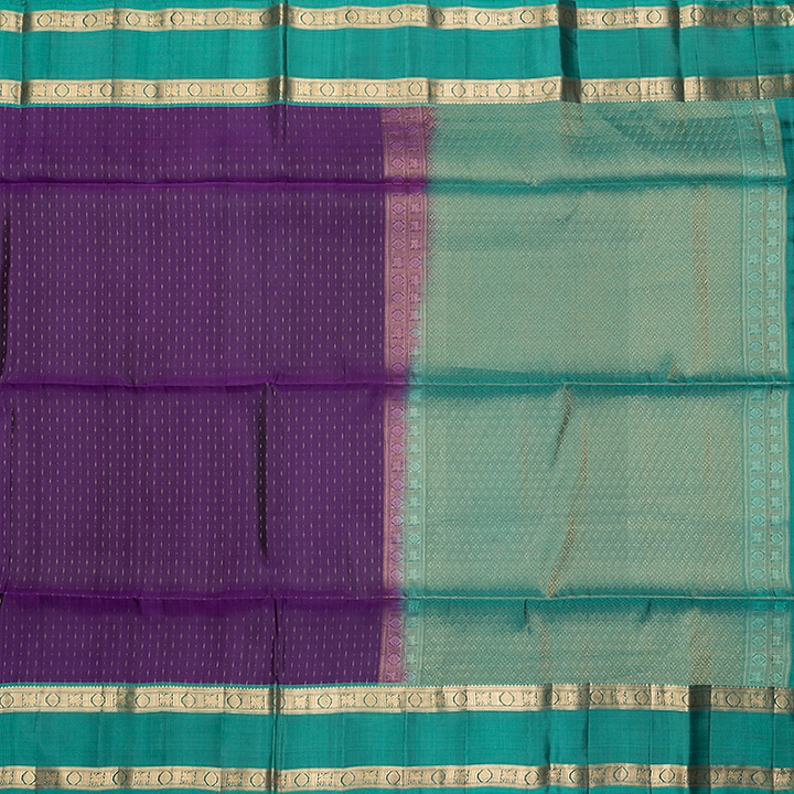 Hayagrivas Purple Handloom Soft Silk Saree KBF532G4-26