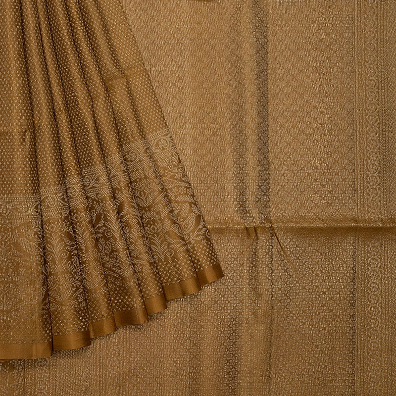 Hayagrivas Honey Mustard Handloom Soft Silk Saree KBF536G2-13