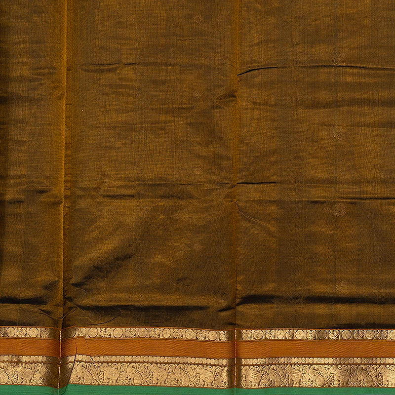 Hayagrivas Metallic Gold Kanchi Silk Cotton Saree SSCBF132H12-3