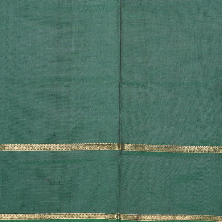 Hayagrivas Leaf Green Kanchi Silk Cotton Saree SSCBF179I9-27