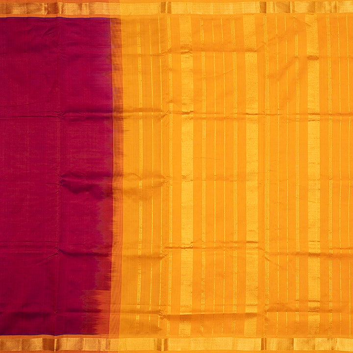 Hayagrivas Wine Purple Semi Silk Cotton Saree SSCBF180I1-27