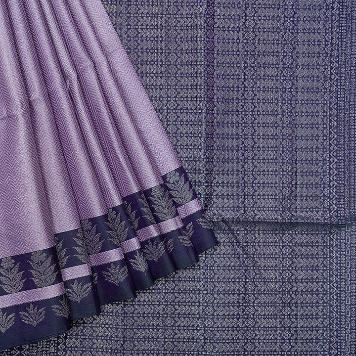 Hayagrivas Lilac Handloom Soft Silk Saree KBF536G2-28