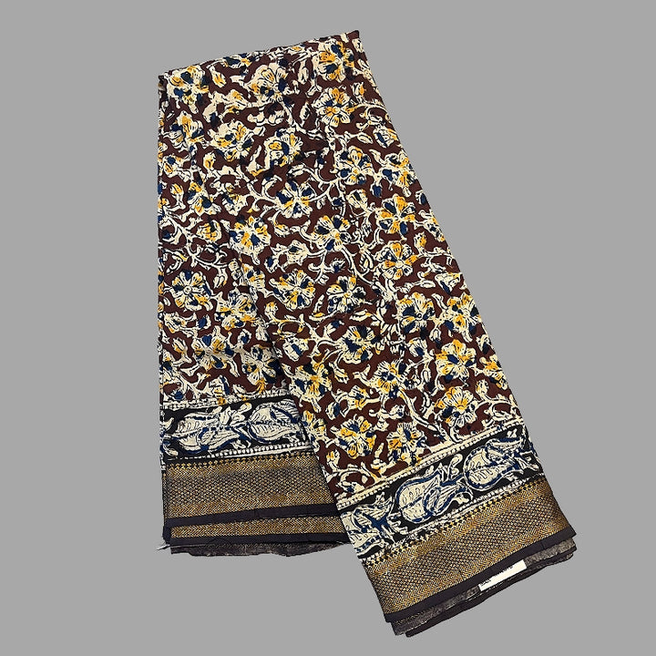 Hayagrivas Maroon Kalamkari Saree SSCBF73E4-4