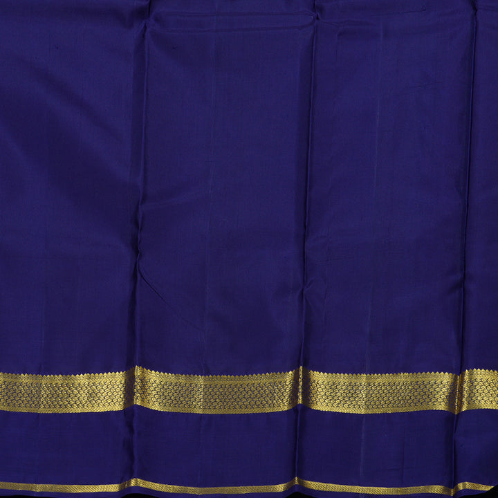 Hayagrivas Dual Tone (Pink With Yellow) Handloom Kanjivaram Silk Saree with Blue Border BBC1079J12-1