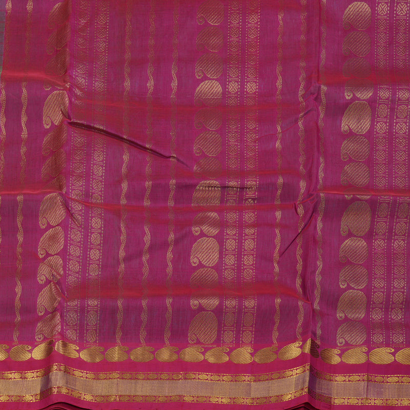 Hayagrivas Handloom Ten Yards Korvai Silk Cotton Saree BBC1105J13-1