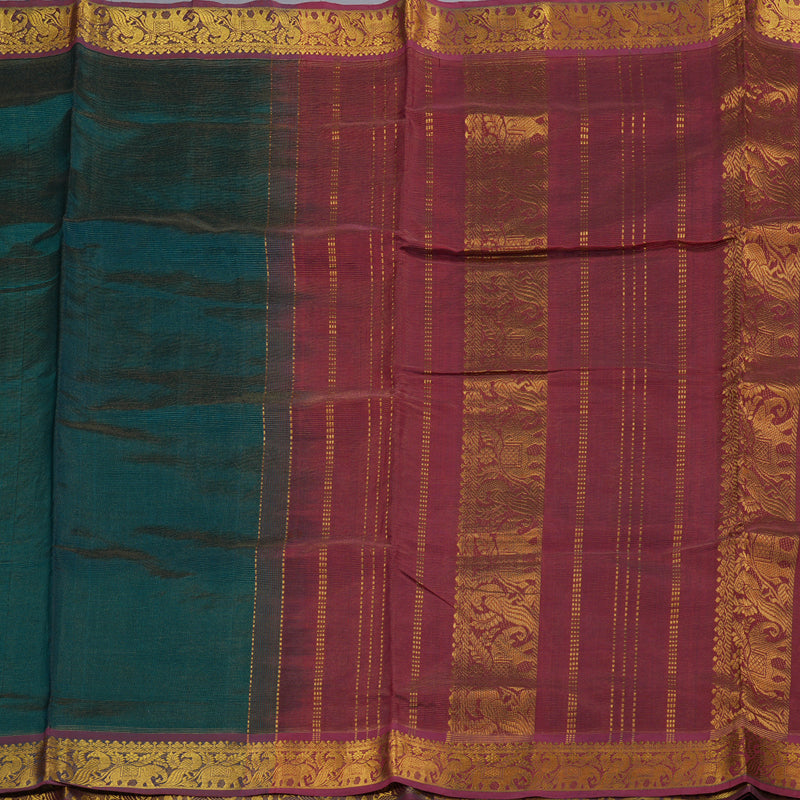 Hayagrivas Handloom Vairaoosi Ten Yards Silk Cotton Saree BBC1105J3-10