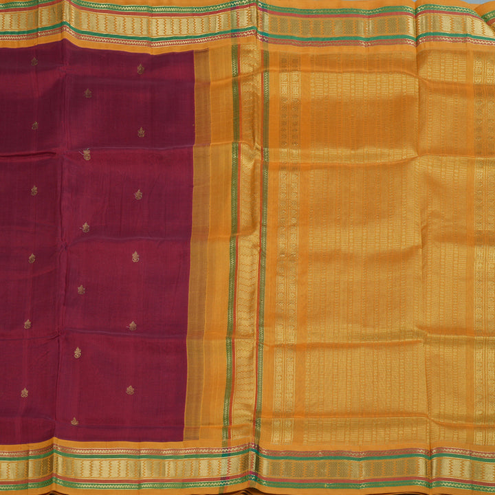 Hayagrivas Handloom Korvai Silk Cotton Saree BBC1148K1-11