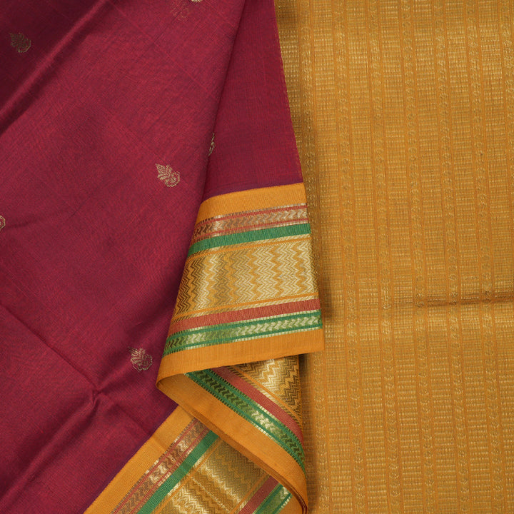 Hayagrivas Handloom Korvai Silk Cotton Saree BBC1148K1-11