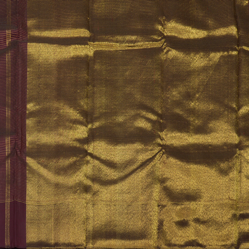 Hayagrivas Handloom Wine Maroon Kanjivaram Silk Saree BBC1181K2-1