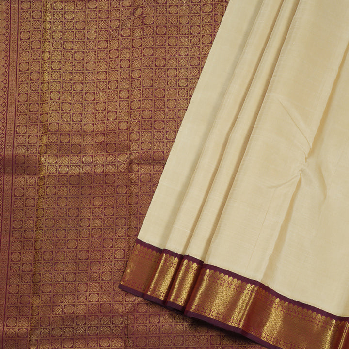 Hayagrivas Handloom Ganga Jamuna Kanjivaram Silk Saree BBC1222K8-1