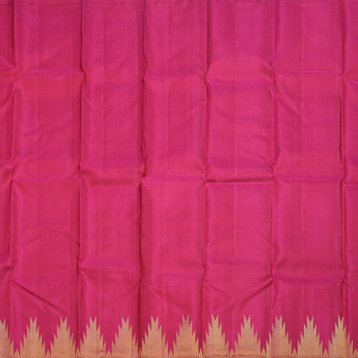 Hayagrivas Handloom Temple Border Kanjivaram Silk Saree