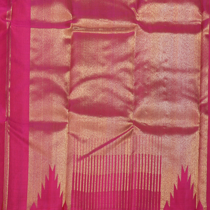 Hayagrivas Handloom Temple Border Kanjivaram Silk Saree