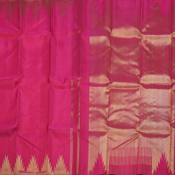 Hayagrivas Handloom Temple Border Kanjivaram Silk Saree