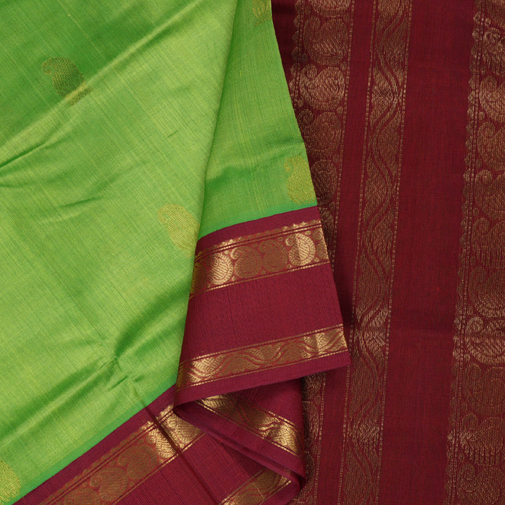 Hayagrivas Handloom Pure Silk Cotton Saree BBC1347K1-19