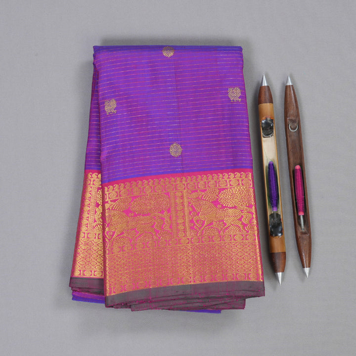 Hayagrivas Handloom Kanjivaram Silk Saree BBC1412L6-1