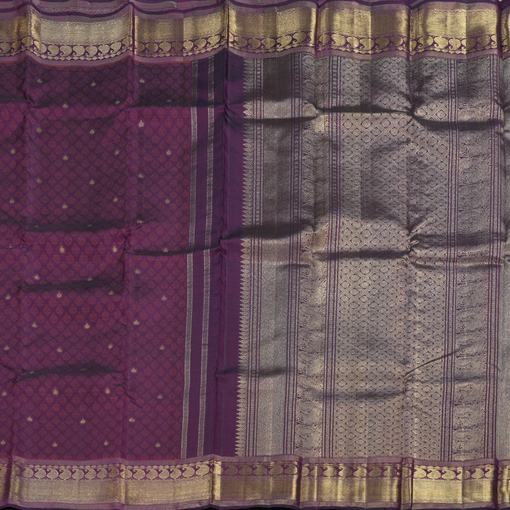 Hayagrivas Handloom Kanjivaram Silk Saree BBC500G1-1