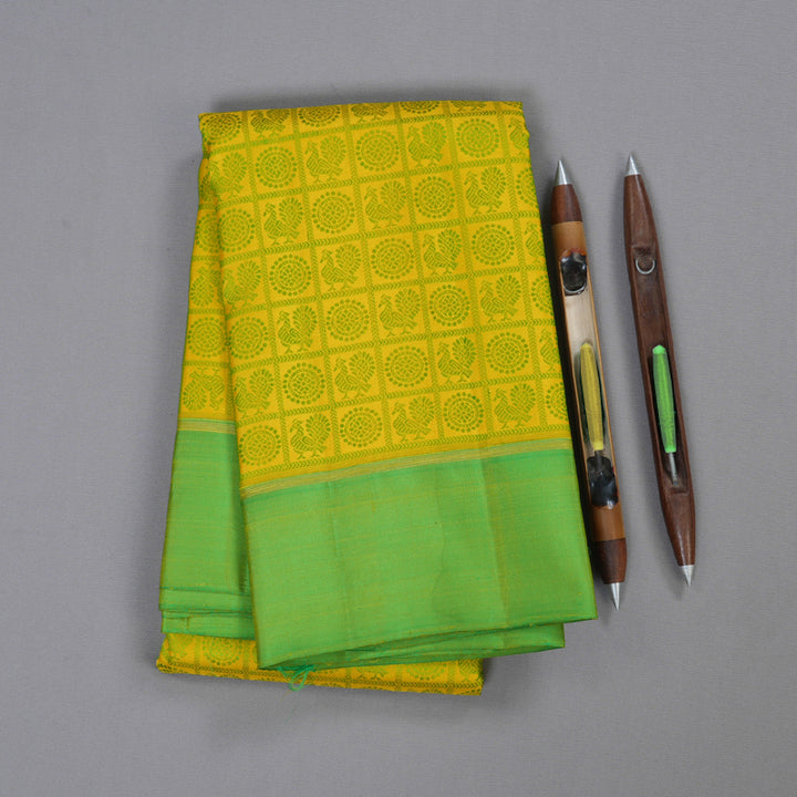 Hayagrivas Handloom Kanjivaram Silk Saree BBC566G1-1