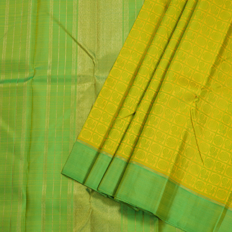 Hayagrivas Handloom Kanjivaram Silk Saree BBC566G1-1