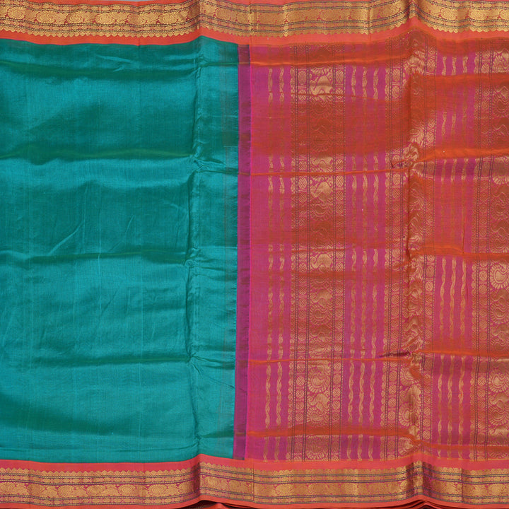 Hayagrivas Handloom Ten Yards Silk Cotton Saree BBC990J6-4