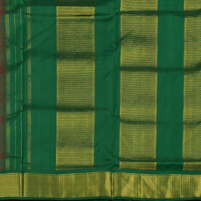 Hayagrivas Handloom Rani Pink Ten Yards Silk Madisar Saree BBC994J8-3