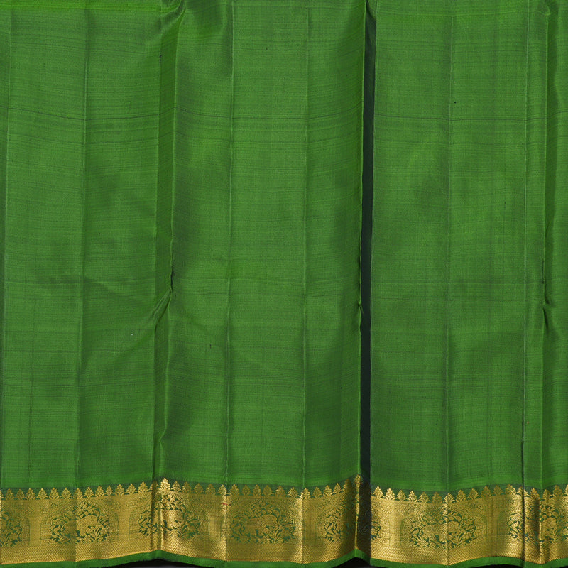 Hayagrivas Handloom Korvai Baby Blue With Green Kanjivaram Silk Saree BBD1007J4-3