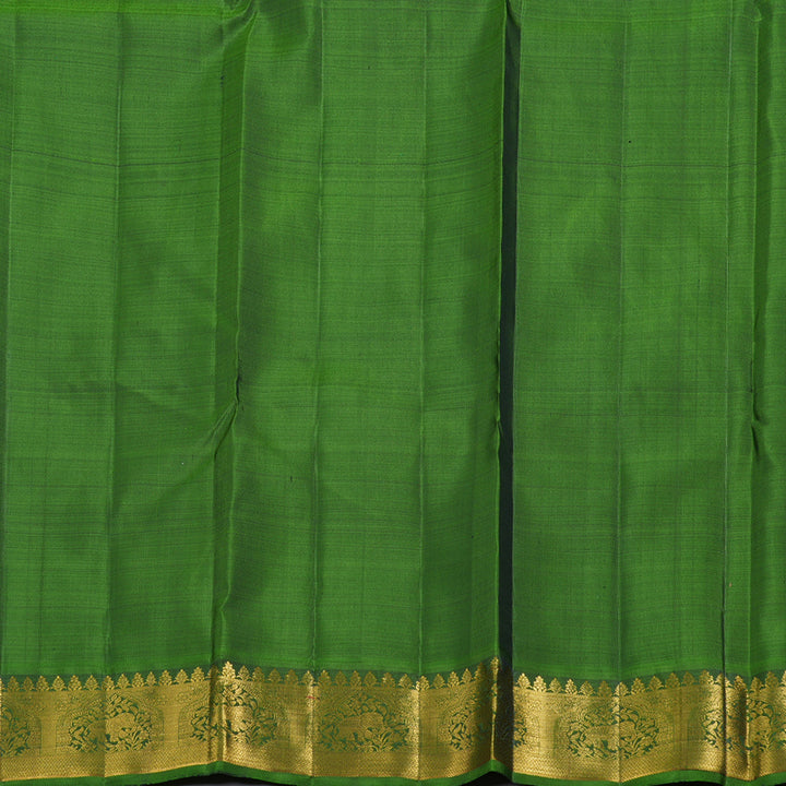 Hayagrivas Handloom Korvai Baby Blue With Green Kanjivaram Silk Saree BBD1007J4-3