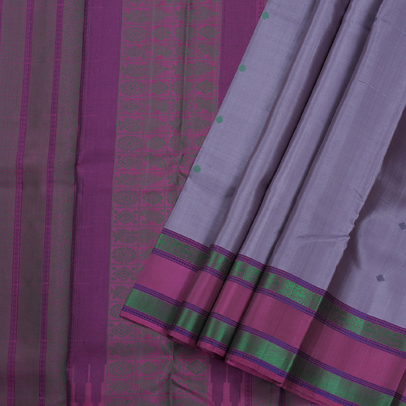 Hayagrivas Kanjivaram Threadwork Silk Saree  BBD1017J7-3