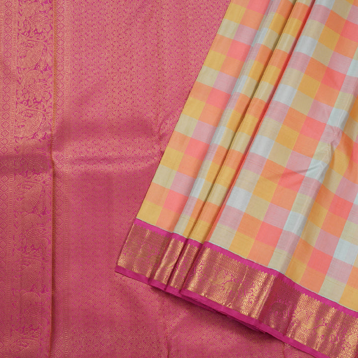 Hayagrivas Handloom Korvai  Kanjivaram Silk Saree BBD1018J4-2